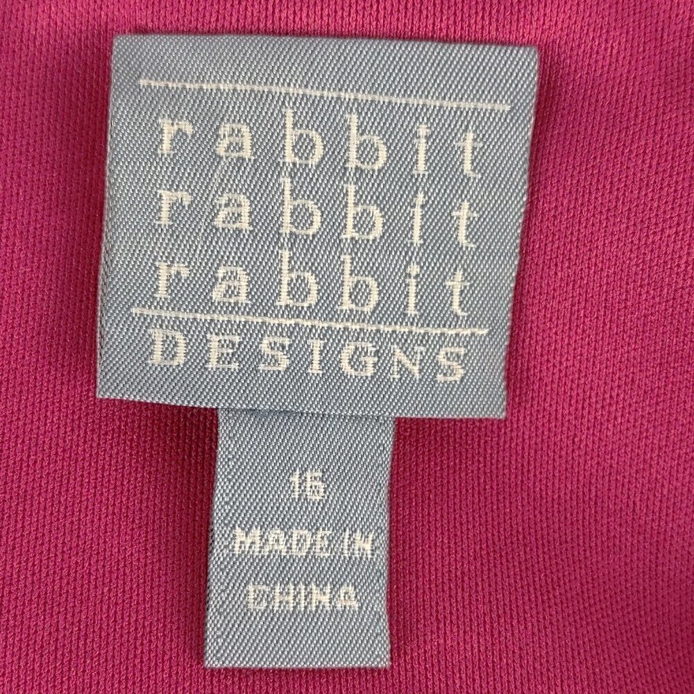 Rabbit Rabbit Rabbit Fuchsia (Off Red) Lace Dress… - image 5